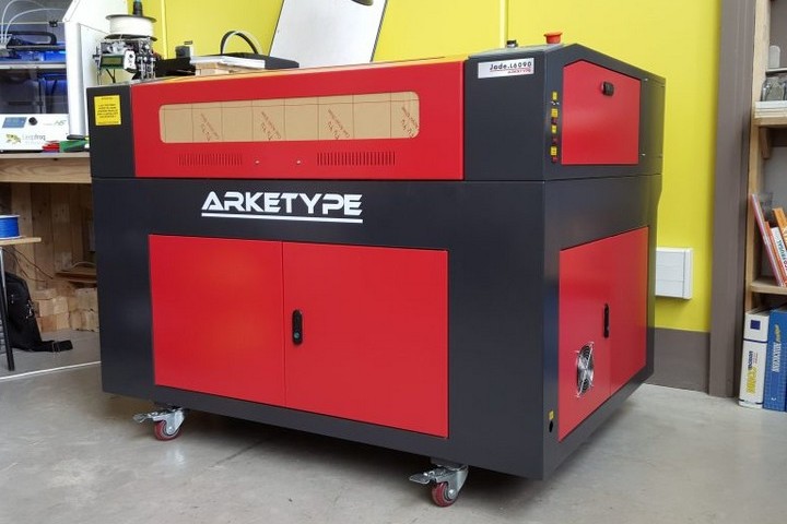 Arketype machine laser gravure, découpe