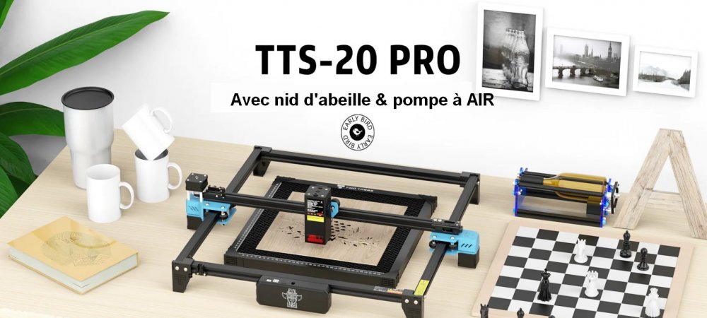 machine laser Twotrees TSS-20 Pro